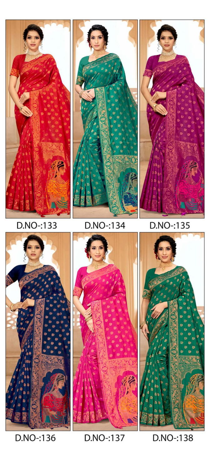 Ynf Rajkumari Silk Designer Banarasi Saree Collection
